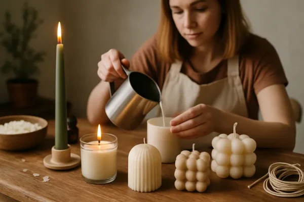 Creatief uitje in zwolle: maak je eigen sfeervolle kaarsen met duurzame materialen