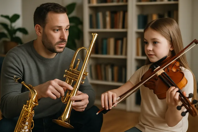 Het juiste instrument en lessen kiezen