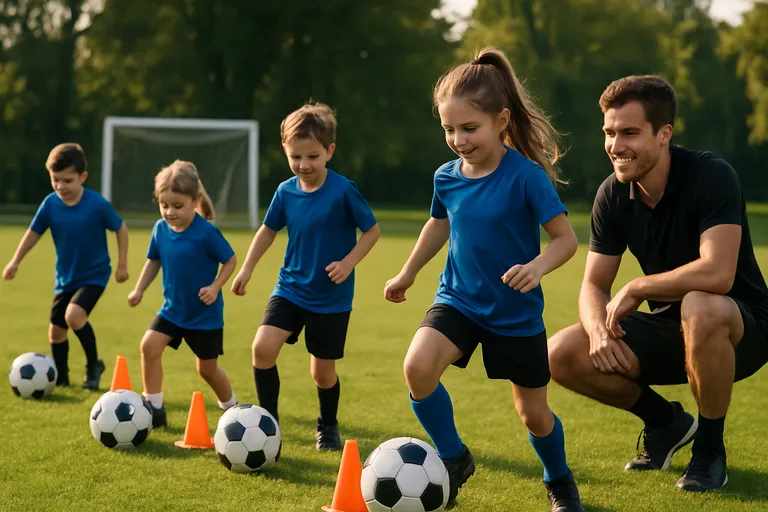 Leuk én effectief: voetbaltraining voor kinderen die techniek, spelinzicht en zelfvertrouwen ontwikkelt