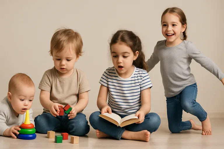 Belangrijke mijlpalen per leeftijd