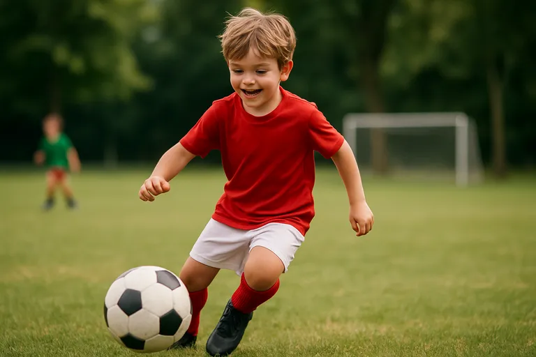 Waarom voetbal op 8-jarige leeftijd goed is